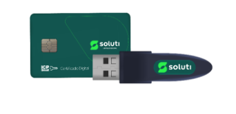 Categoria de suporte para Token/Smartcard